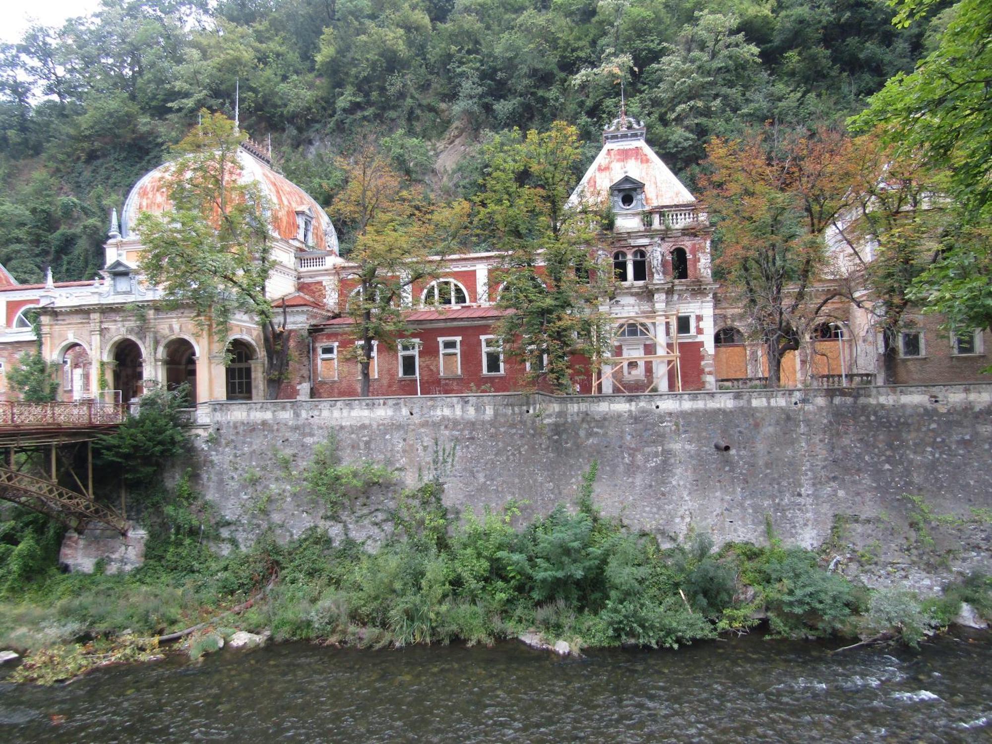 Casa Dina Hotel Băile Herculane Eksteriør billede